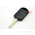 Flip Key shell HU43 2button remote key housing for Opel